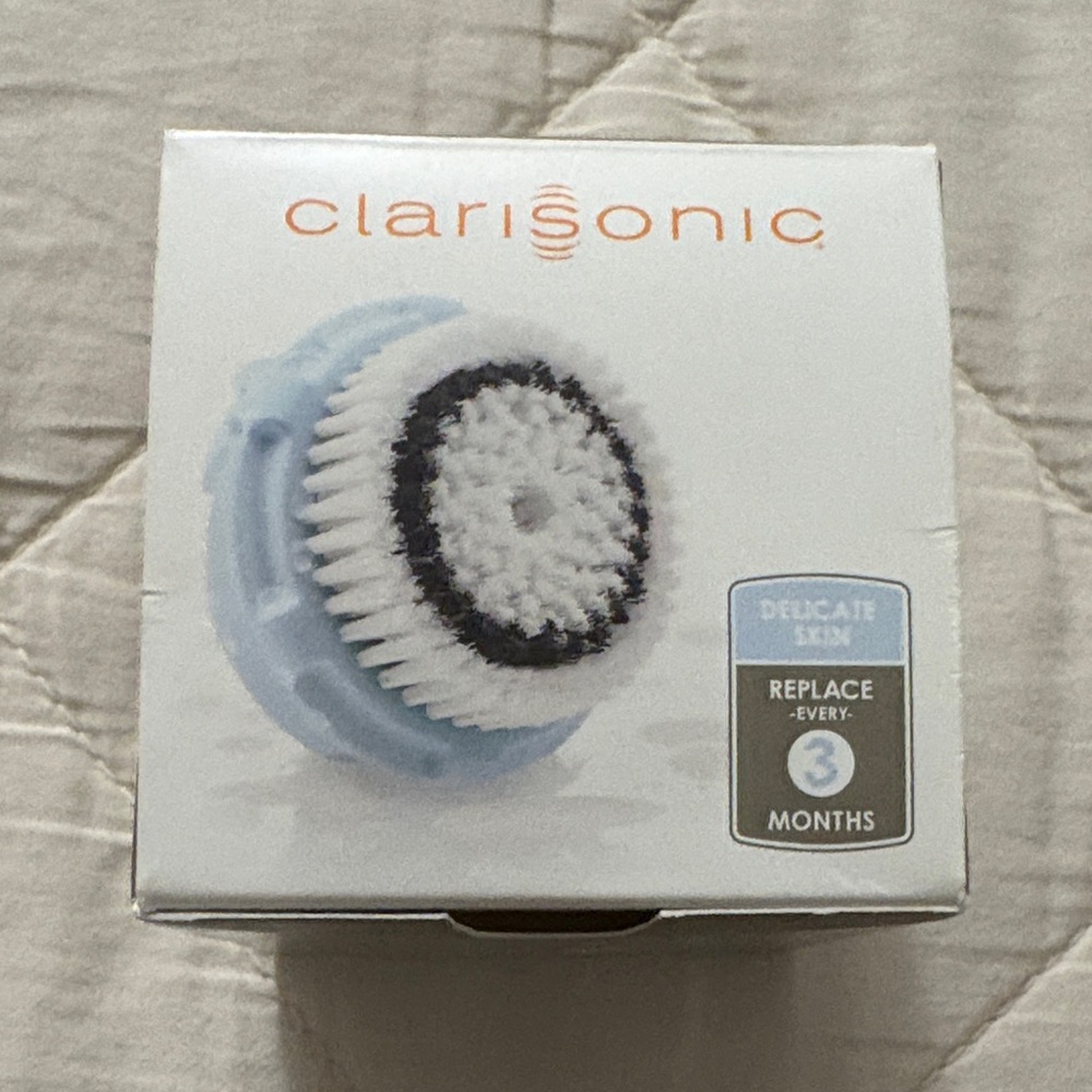 Clarisonic Delicate Skin Brush Head - Blue and White